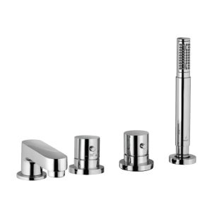 4-Hole Thermostatic Bath & Shower Mixer