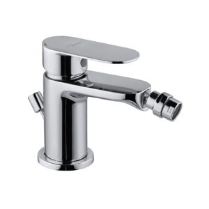 Single Lever Bidet Mixer with Popup Waste