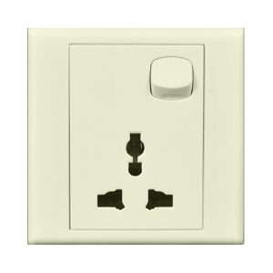 X7 Multi Socket Outlet - Cream