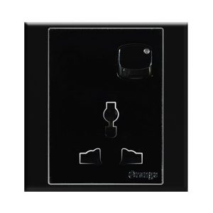 X7 Multi Socket Outlet - Black