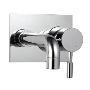 Single Lever High Flow Bath Filler (Concealed Body) Wall Mounted Model